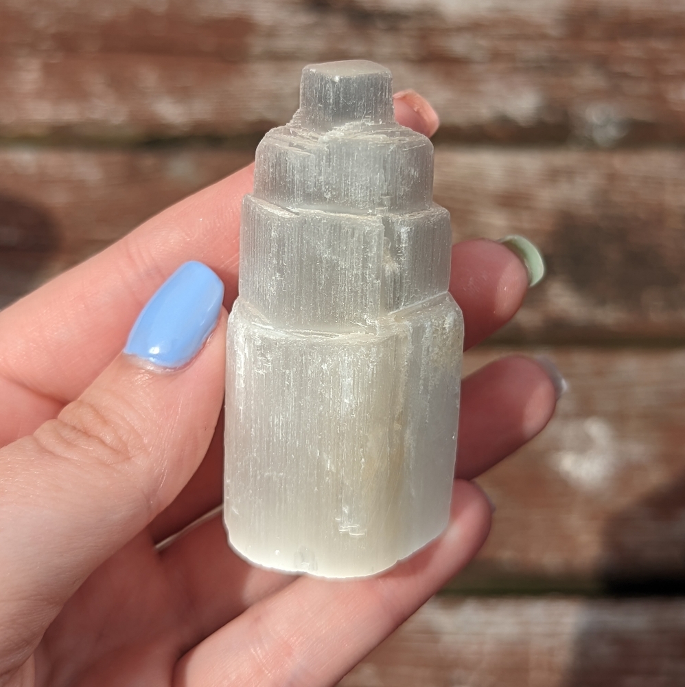 Selenite Mini Tower